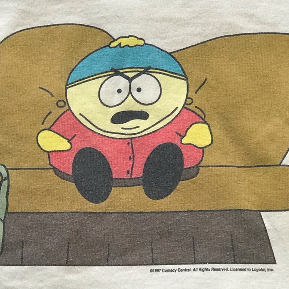 Vintage 1997 South Park Short Sleeve Large T-shirt - Picture 3 of 8